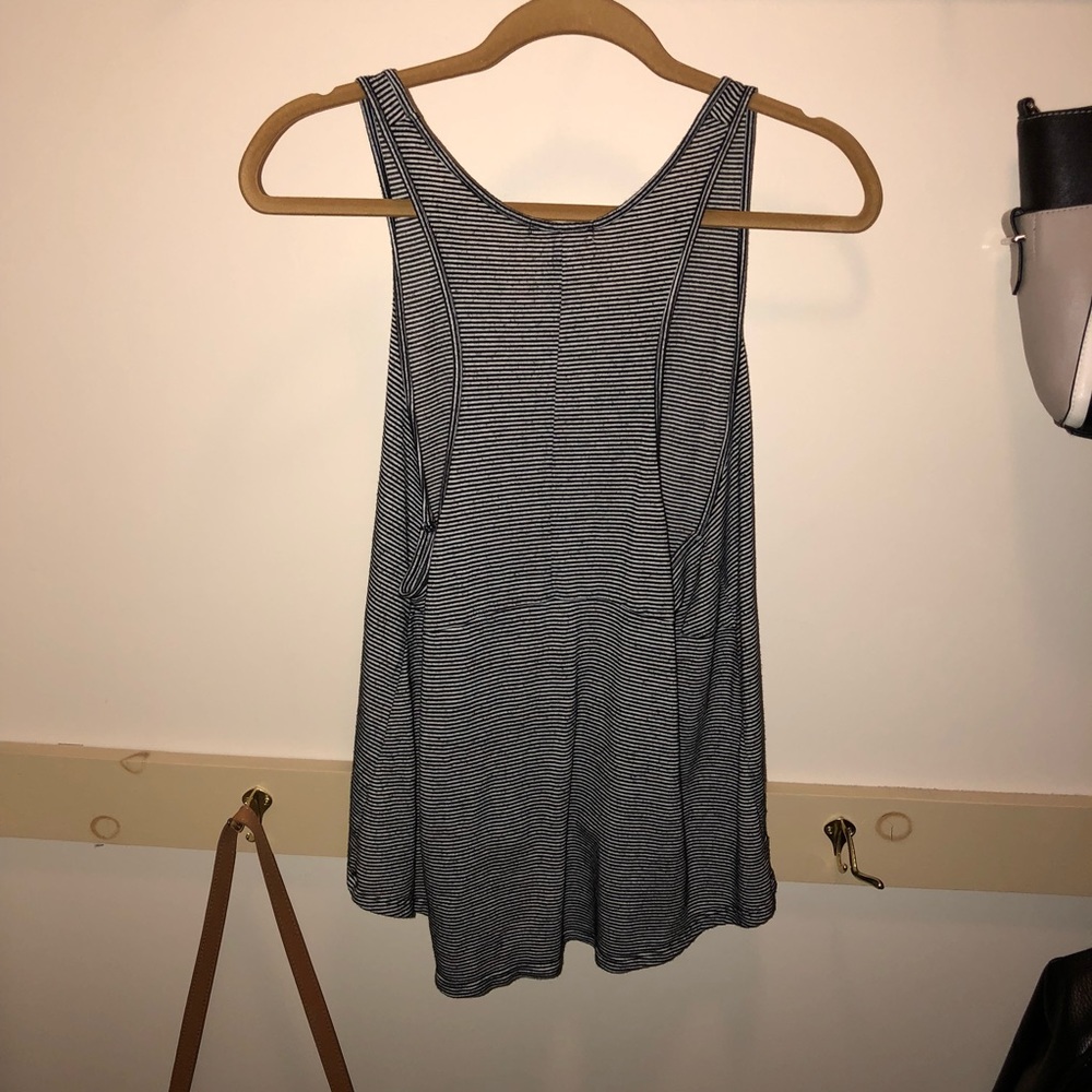 Super Cute Striped Racerback Tank - Picture 2 of 3